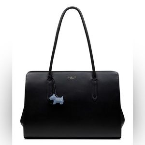 RADLEY LONDON Liverpool Street Black Leather Tote